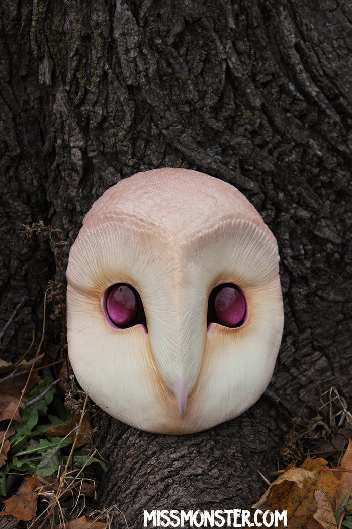 GLOW OWL MASK - GOLD