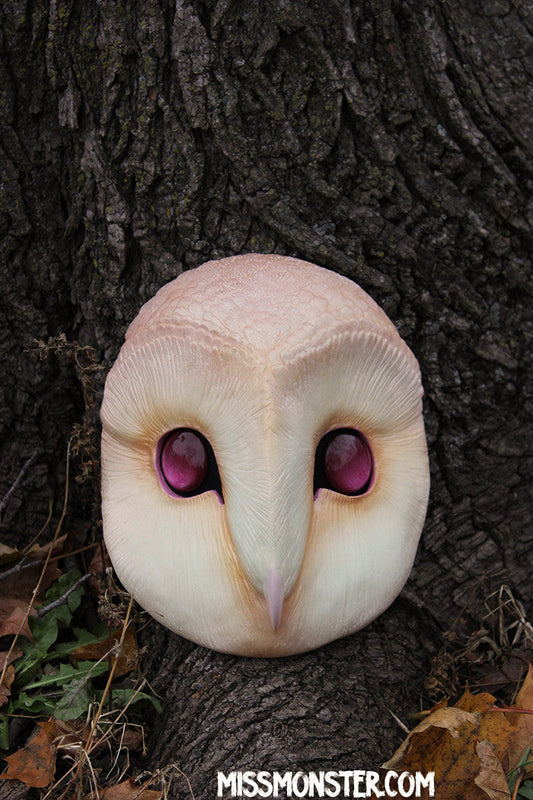 GLOW OWL MASK - GOLD