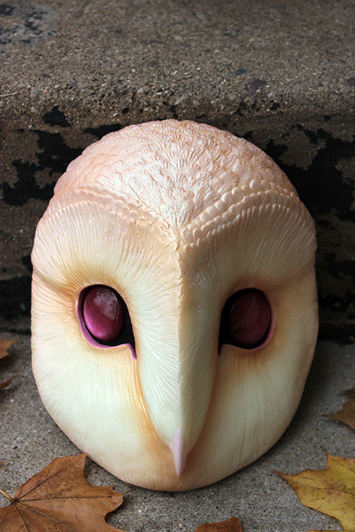 GLOW OWL MASK - GOLD