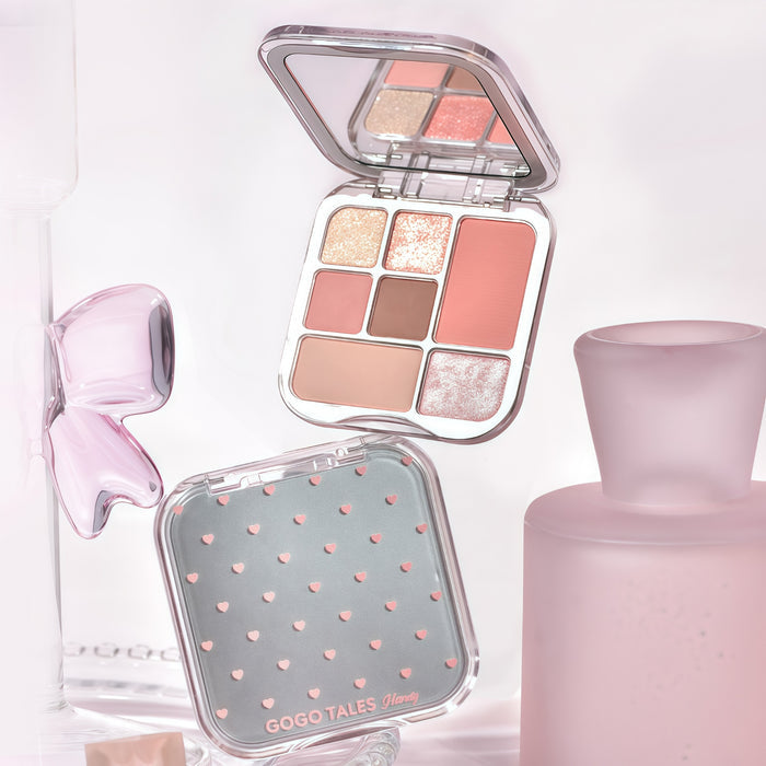 GOGO TALES Girlish Heart 7-color Eyeshadow Palette T5093
