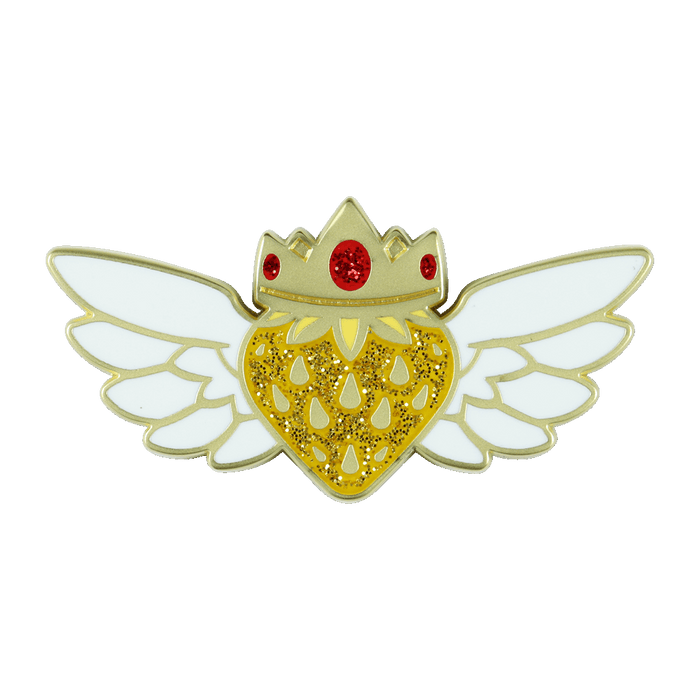 Golden Strawberry Pin