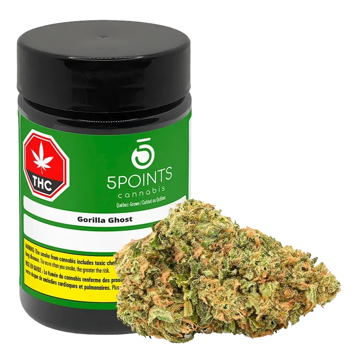 5 Points Cannabis 7 g Gorilla Ghost Flower