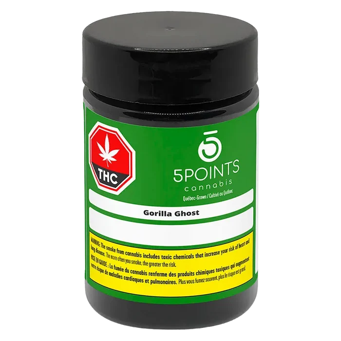 5 Points Cannabis 7 g Gorilla Ghost Flower
