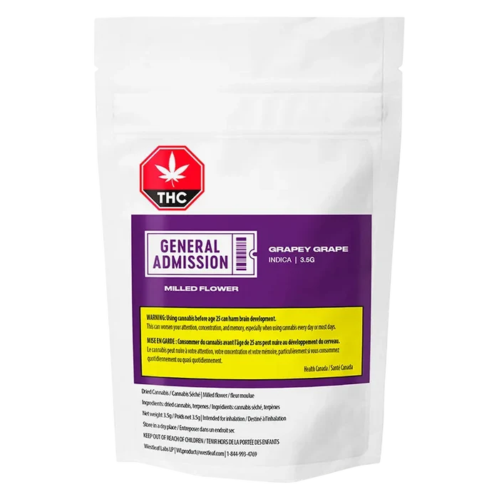 General Admission 3.5 g Grapey Grape Flower