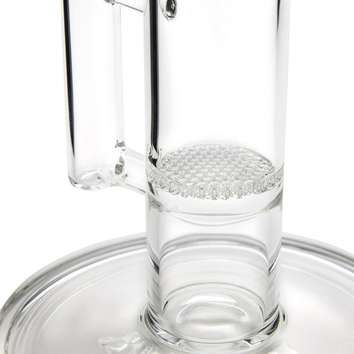 Grav® 16” Straight Tube Honeycomb Perc Water Pipe