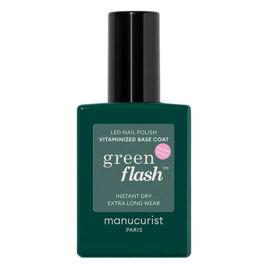 Bottle of Manucurist Green Flash - Vitaminised Base Coat 15mL