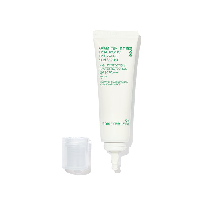 Green Tea Hyaluronic Hydrating Sun Serum SPF50 Sérum Solaire