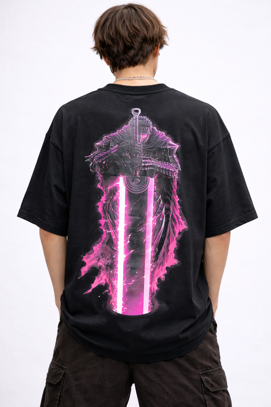 “GUTS – The Unbroken Spirit” Oversized Tee – Black Edition