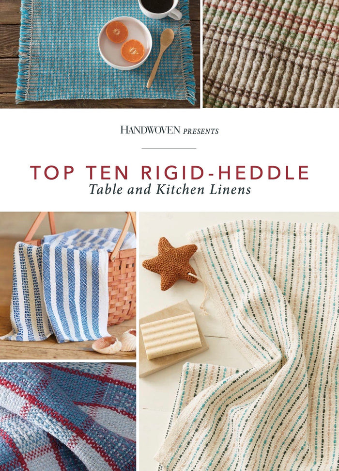 Handwoven Presents: Top Ten Rigid-Heddle Table and Kitchen Linens