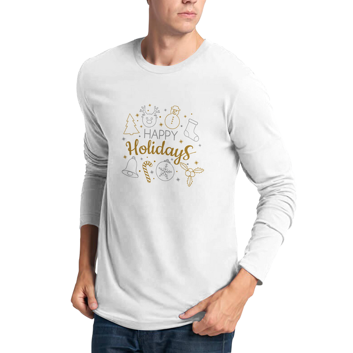 Happy Holidays Premium Unisex Longsleeve T-shirt