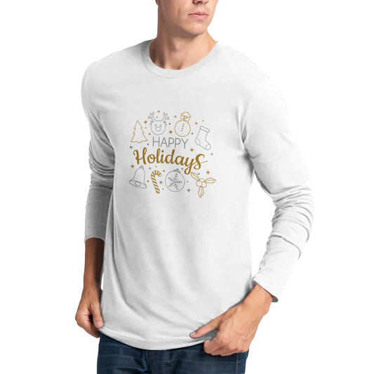Happy Holidays Premium Unisex Longsleeve T-shirt