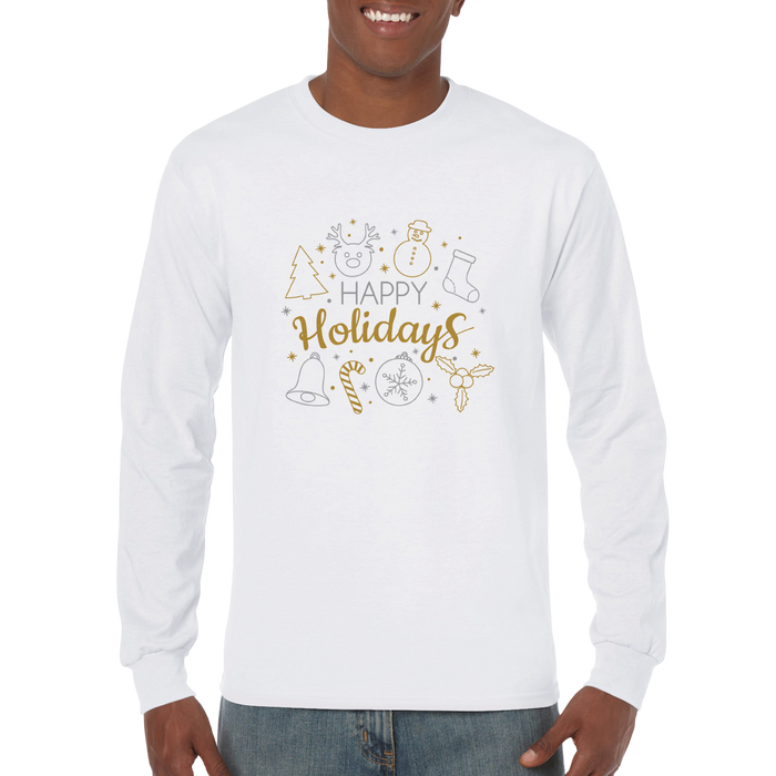 Happy Holidays Premium Unisex Longsleeve T-shirt