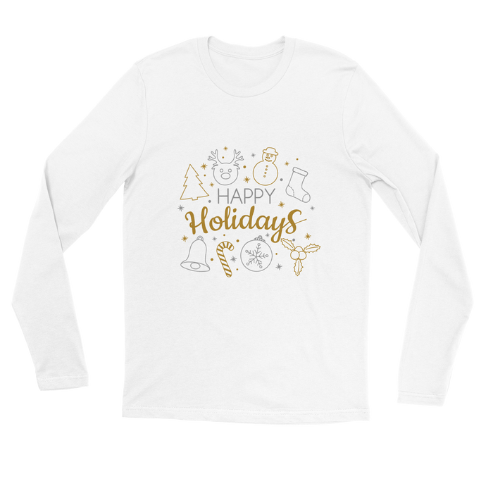 Happy Holidays Premium Unisex Longsleeve T-shirt