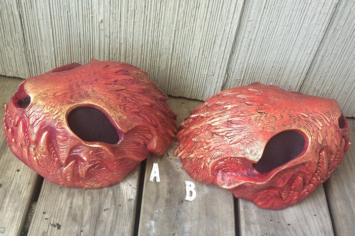 HATE WRAITH - GLOW IN THE DARK RED GOLD
