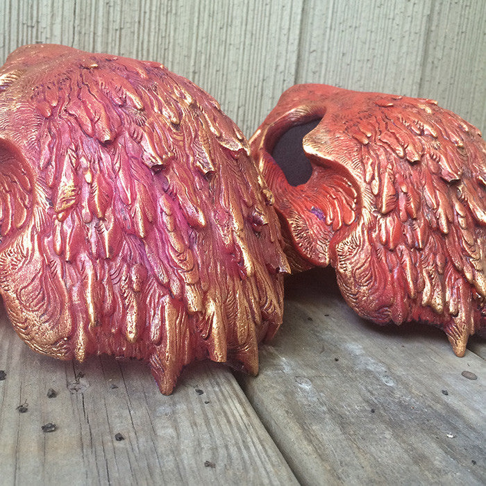 HATE WRAITH - GLOW IN THE DARK RED GOLD
