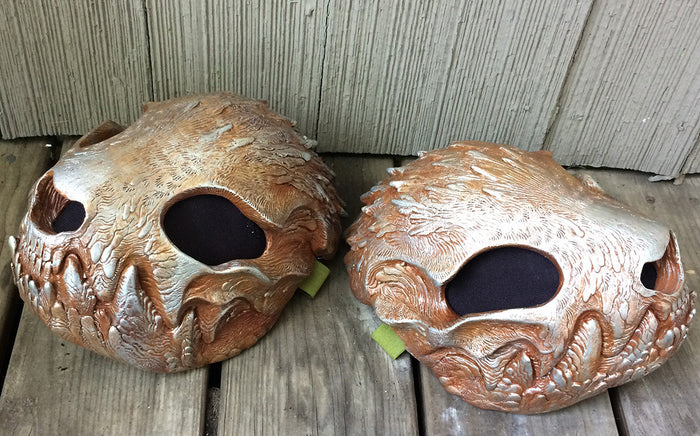 HATE WRAITH- READY TO WEAR FINISHED MASK "RUSTED CHROME"