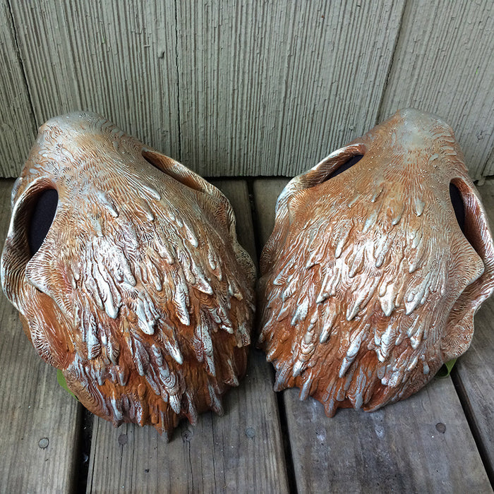 HATE WRAITH- READY TO WEAR FINISHED MASK "RUSTED CHROME"