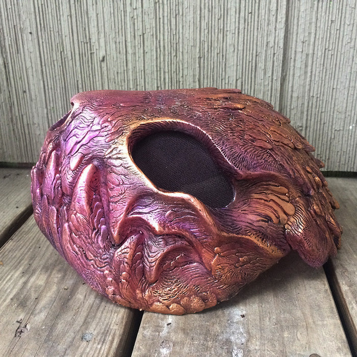 HATE WRAITH- READY TO WEAR, PAINTED MASK- GLOW IN THE DARK
