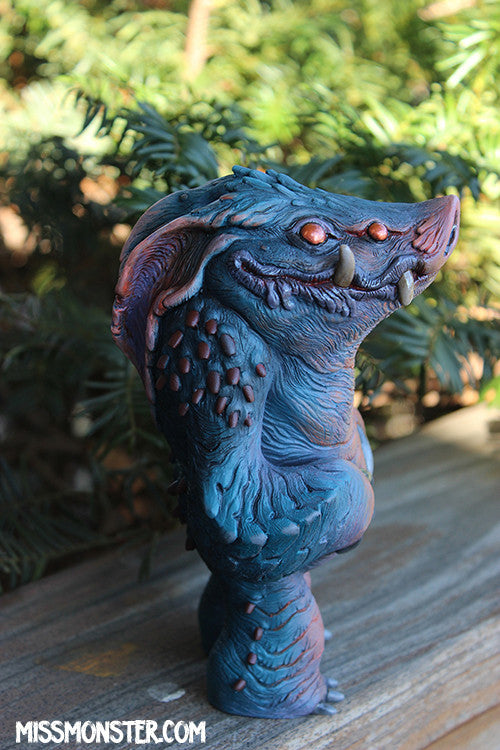 HAWGMAW- BLANK ART TOY FIGURE- PAINTED, ONE OF A KIND