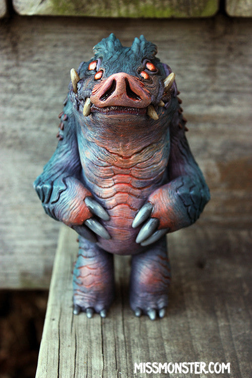 HAWGMAW- BLANK ART TOY FIGURE- PAINTED, ONE OF A KIND