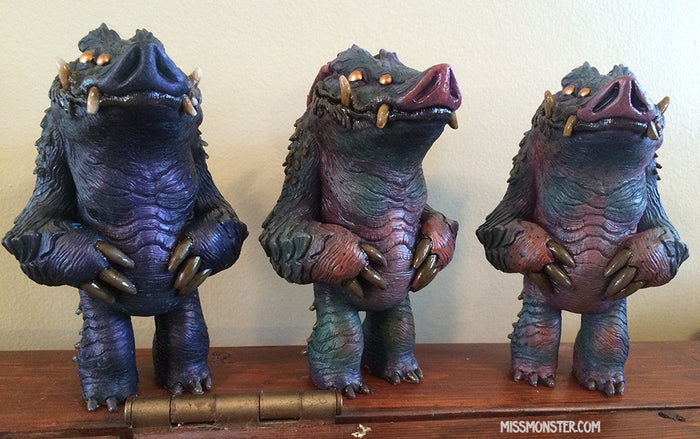 HAWGMAW CART ART TOY- PAINTED , READY TO SHIP