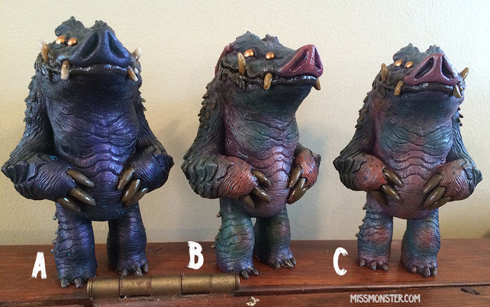 HAWGMAW CART ART TOY- PAINTED , READY TO SHIP