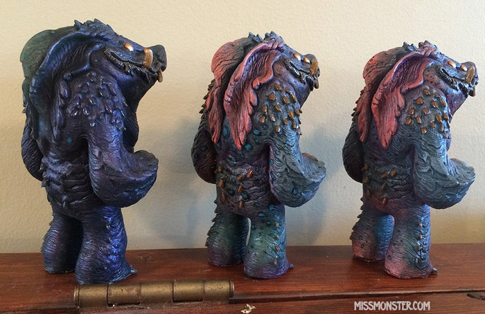 HAWGMAW CART ART TOY- PAINTED , READY TO SHIP