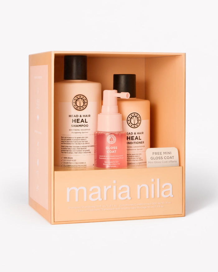 Head & Hair Heal Beauty Box - Maria Nila holiday gift set at Solvi Salon, Boise, Idaho