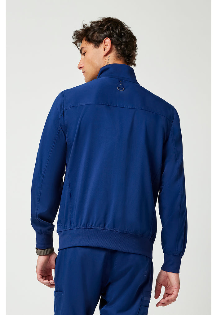Healing Hands Purple Label Mens Jonathan Bomber Scrub Jacket