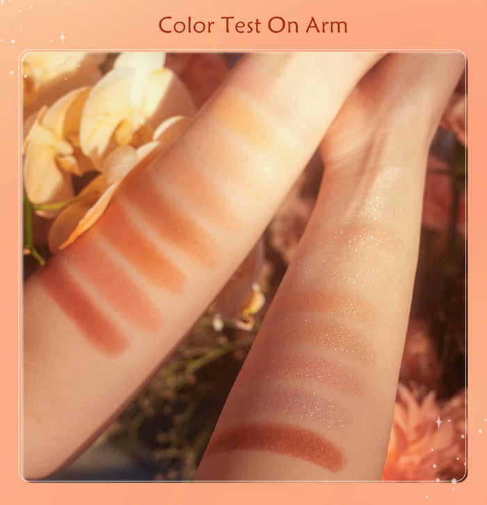 Heir Bloom In Dawn 18 Colors Eyeshadow Palette T4008