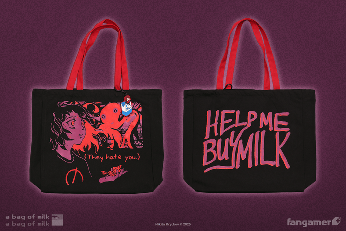 Help Me Buy Milk! Tote Bag