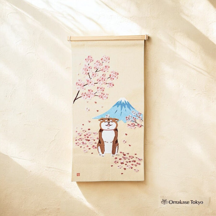 Hideshime Seasonal Embroidery Tapestry
