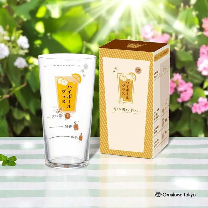 Highball Glass with Guide
