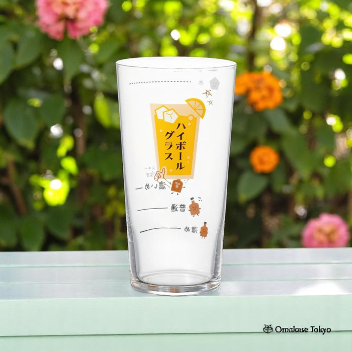 Highball Glass with Guide