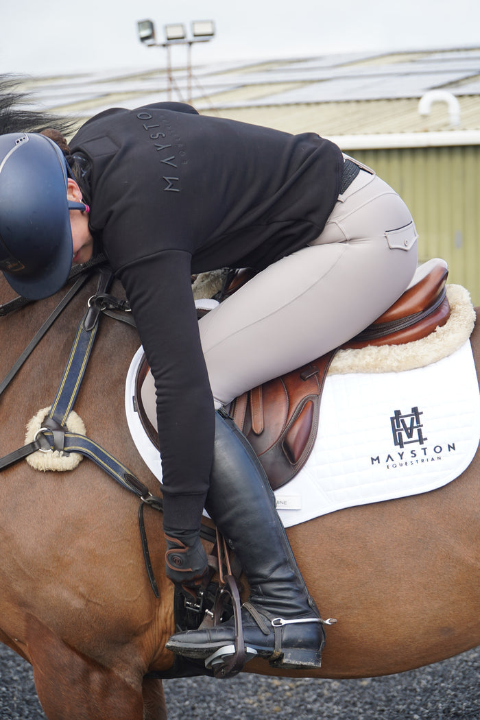 Highcliffe 1/4 Zip Jumper | Black