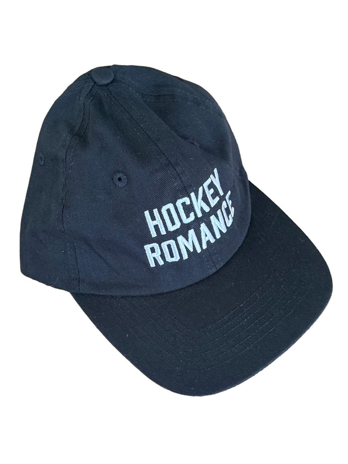 HOCKEY ROMANCE DAD HAT - BLACK HATS OAK CLOTHING CO.