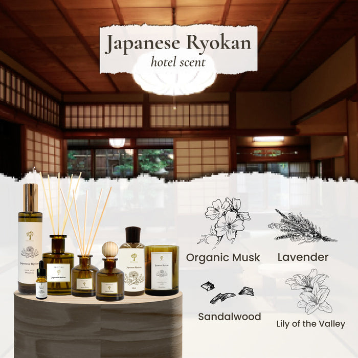 PRISTINE AROMA Hotel Scents Room Spray - Japanese Ryokan 100ml | Isetan KL Online Store