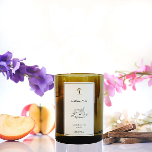 PRISTINE AROMA Hotel Scents Soy Wax Candle - Maldives Villa | Isetan KL Online Store
