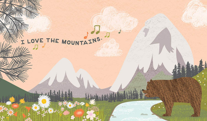 I Love the Mountains Book