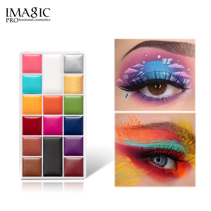 IMAGIC 16 Colors Flash Tattoo Face Body Paint T1912