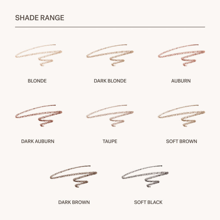 In Full Micro-Tip Brow Pencil - Makeup - ILIA - ILIA_2023_BrowPencil_Swatching_Sephora-2000x2000 - The Detox Market |