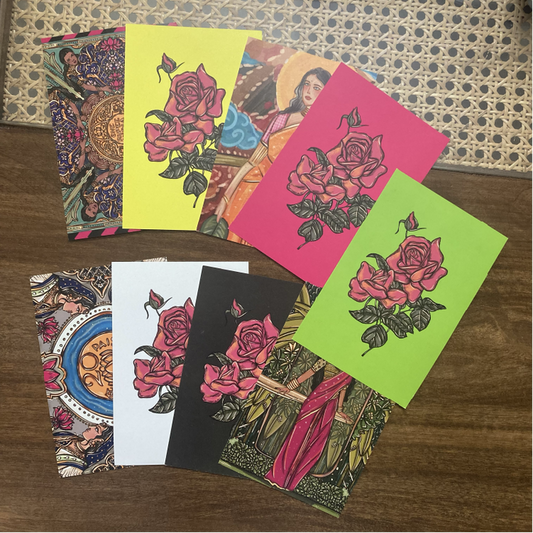 India Post Card Set