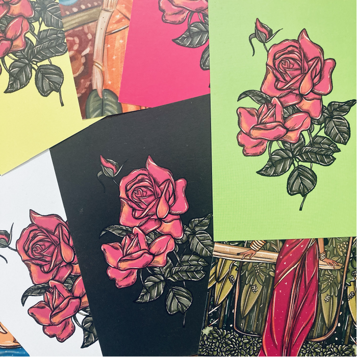 India Post Card Set