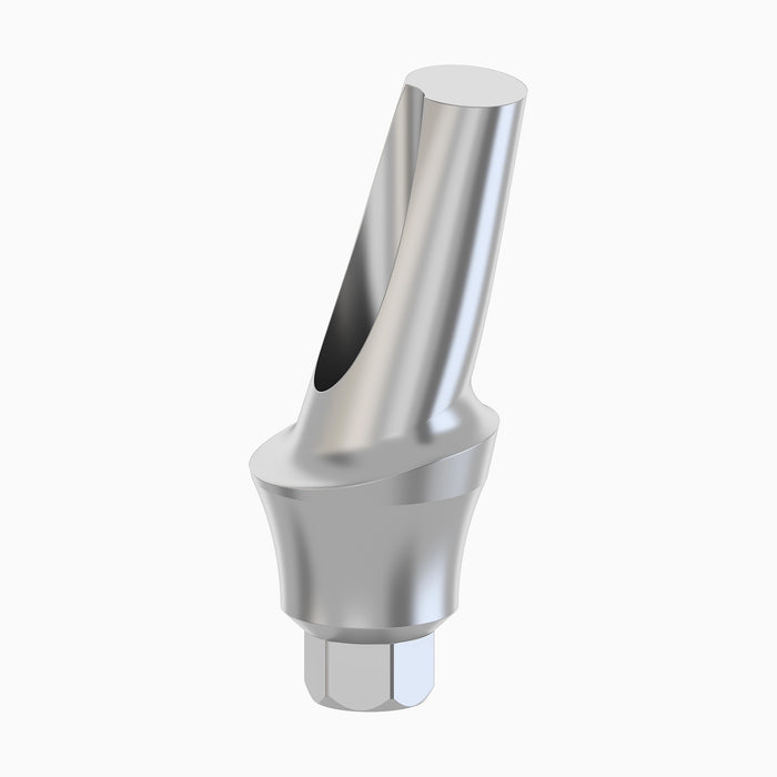 Internal Hex Esthetic Abutment, SP, 15° Angled, Concave, Ø4.5 x C3.0 mm