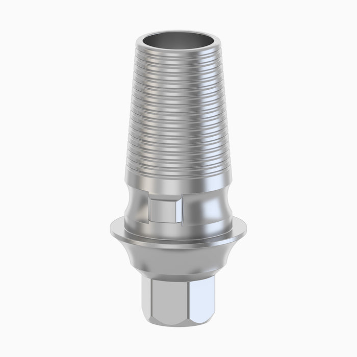 Internal Hex TiBase Abutment, Round, NP, Engaging, H6.0, C1.0 mm