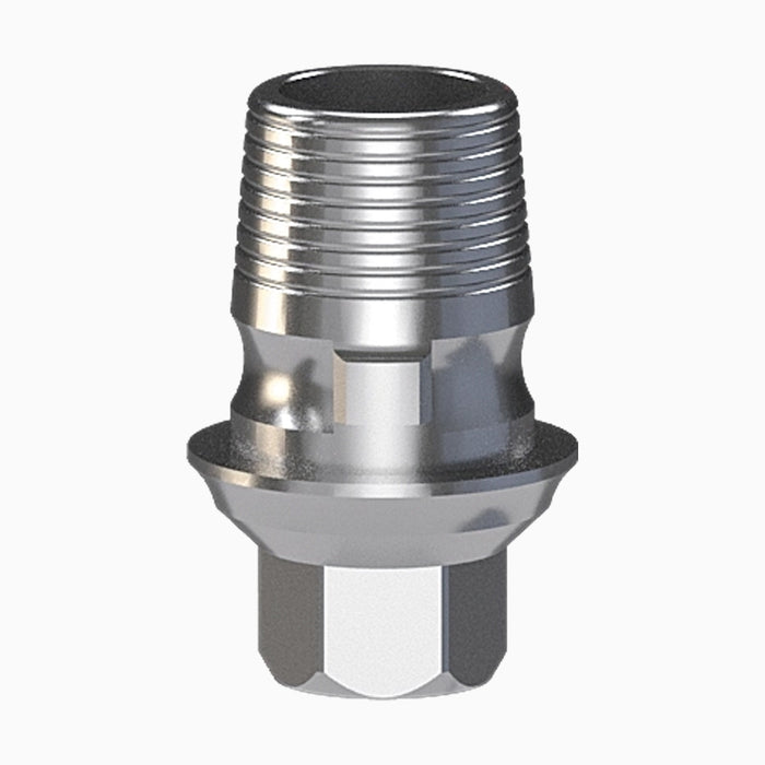 Internal Hex TiBase Abutment, Round, SP, Engaging, C0.5 mm, H4.0 mm