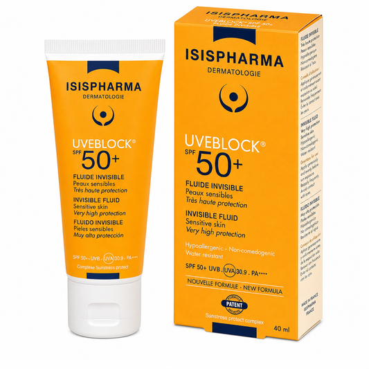 Isispharma UVE Block Invisible Fluid Sunscreen SPF 50+ PA++++