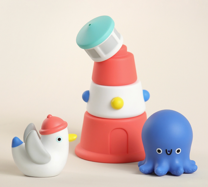 Itzy Stack & Squirt Bath & Water Toy