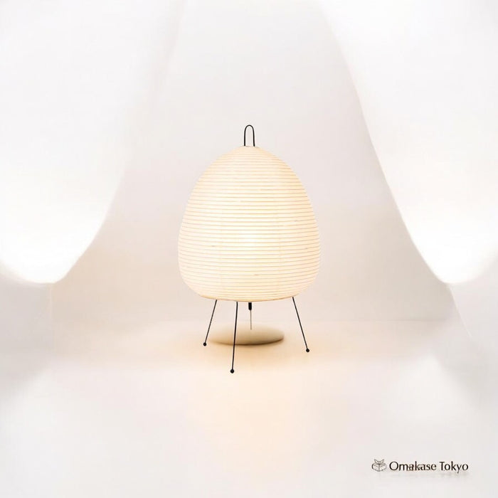 Japanese Beauty Rice Paper Lamp – Rust Style