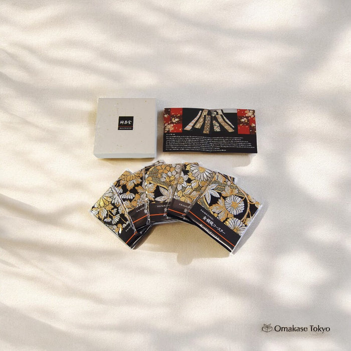 Japanese Kimono-Style Coaster Set